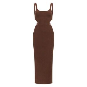 SABO SKIRT London Knit Dress in Chocolate